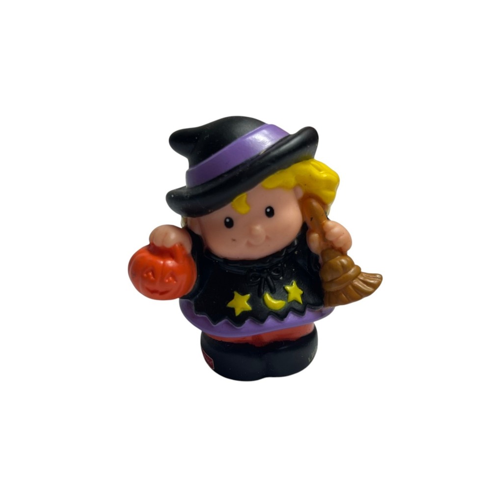 Little People Halloween Sarah Lynn Witch Figure Fisher Price Tricks & Treats